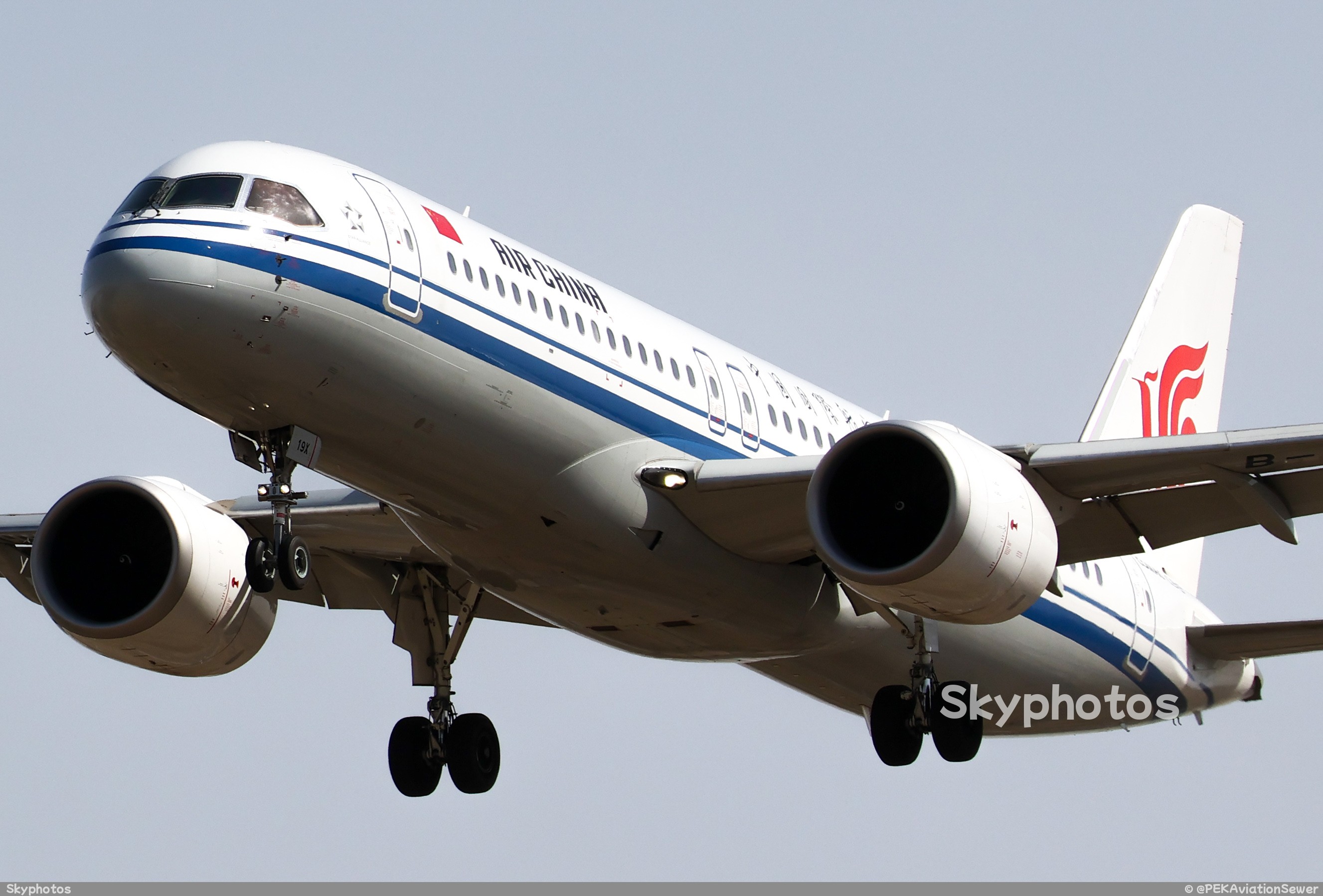 中国国际航空 COMAC C919-100STD at 北京首都国际机场